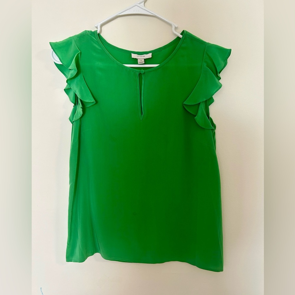 J Crew Green color top